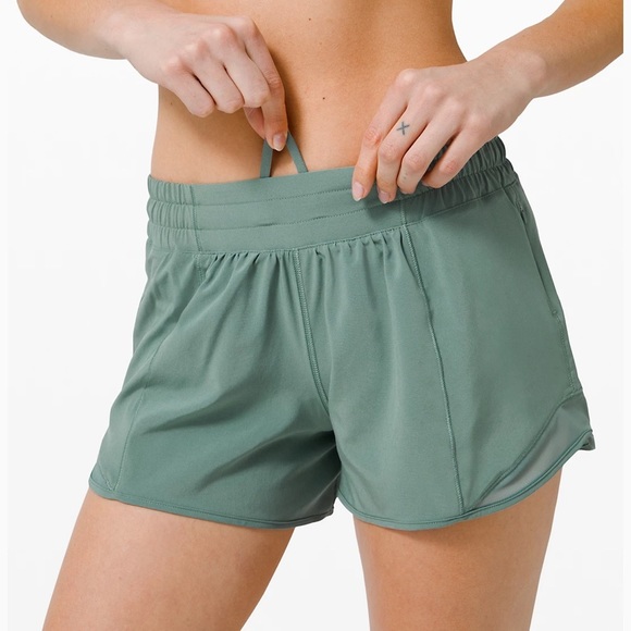 lululemon athletica Pants - Lululemon Hotty Hot Short 4” * Tidewater Teal